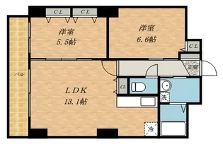 フォルテ【802号室】の間取り