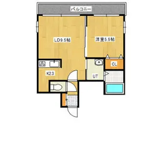 A BOND WEST【2階】の間取り