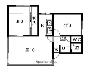 サンヒルズ真栄【23号室】の間取り