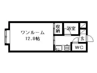 セントラルハイツ II【306号室】の間取り
