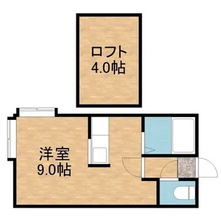ベルノ真駒内【208号室】の間取り