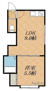 プレシディオ【101号室】の間取り