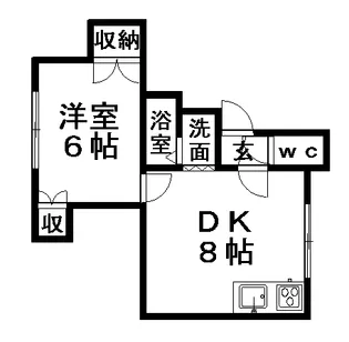 アールグレイ【102号室】の間取り