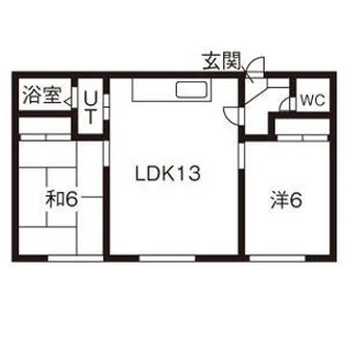 コーポライラック【201号室】の間取り