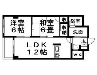 ロジュマン115【0203号室】の間取り