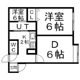 北海道札幌市豊平区豊平七条7丁目【アパート】の間取り