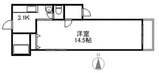 イーストガーデン211【3階】の間取り