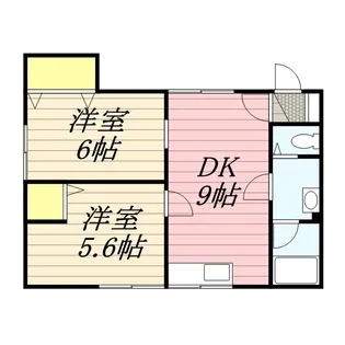 WING KIYOTA【1階】の間取り