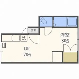 ピュアハイツSEIWA【1階】の間取り