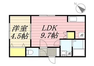 speranza(スペランツァ)【2階】の間取り