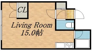 メゾンウエストヒル【0207号室】の間取り