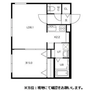 VIALATTEA美園(ヴィアラッティア美園)【0202号室】の間取り
