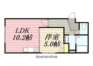 シュエット・ブランシュ【4階】の間取り