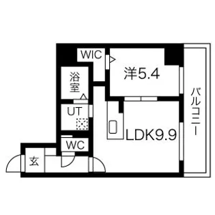 IBIZA(イビザ)【8階】の間取り