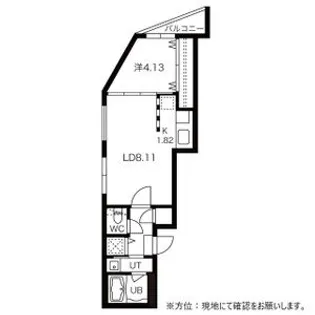 FARNESTひばりが丘(ファーネストひばりが丘)【0505号室】の間取り