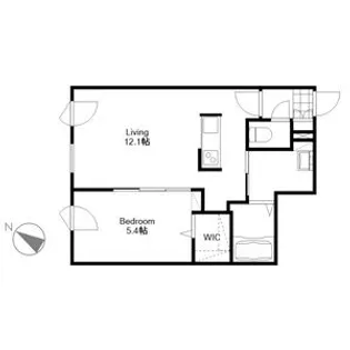 PREMIERーIST N.43(プレミアイスト エヌドット43【5階】の間取り