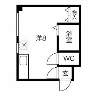 北海道札幌市豊平区美園四条5丁目【マンション】の間取り