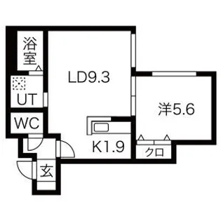 PRIME北広島【2階】の間取り