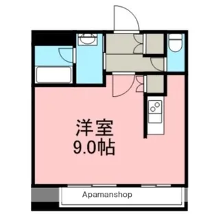 プレジデント豊平【8階】の間取り