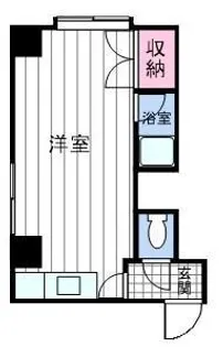 シティハウス美園【202号室】の間取り