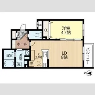 SORTE117【5階】の間取り