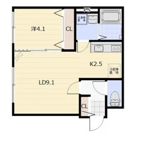 HORSE WIN19(ホース ウィン)【3階】の間取り