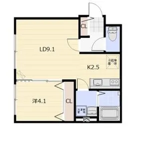 HORSE WIN19(ホース ウィン)【3階】の間取り