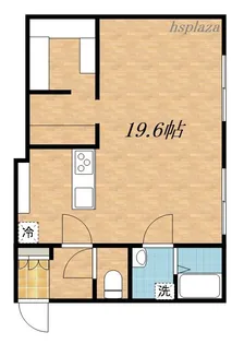 ピオネロ月寒【2階】の間取り