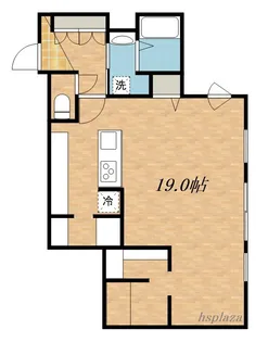ピオネロ月寒【3階】の間取り