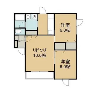 ウィル石山【102号室】の間取り