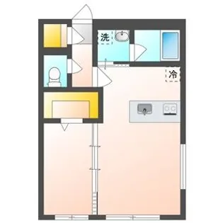 カレラ学園前【3階】の間取り