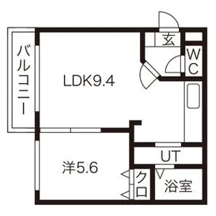 ヒルサイドテラス福住【4階】の間取り