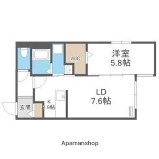 KEI【1階】の間取り