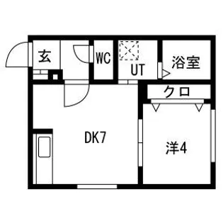 ラグナベルデ美園【4階】の間取り