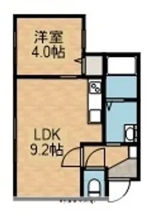 LIEN F・VILLAGE【2階】の間取り