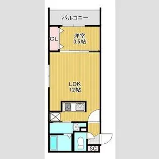 SORTE273【4階】の間取り