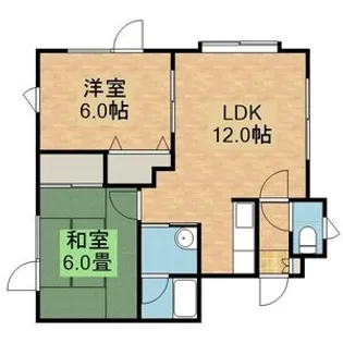 ステラ清田【101号室】の間取り