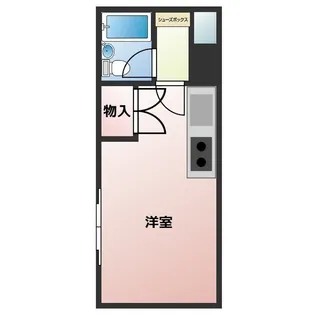 サンシャイン西岡【110号室】の間取り