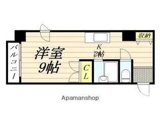 メゾン・ド・グラソン【207号室】の間取り