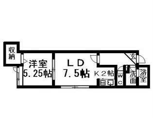 エントシュバンネン1【201号室】の間取り