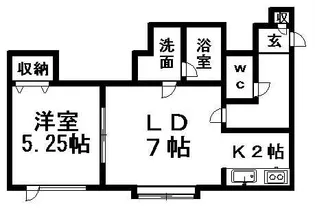 ビスタ【2階】の間取り