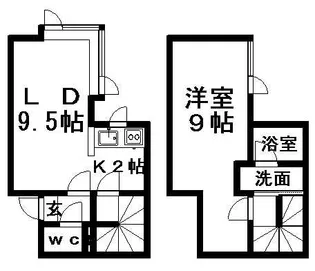 ベストホーム羊ケ丘【103号室】の間取り