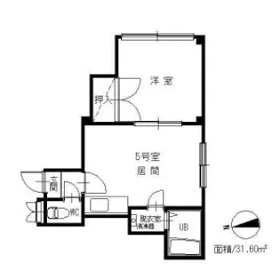 ソシアルビレッジ【205号室】の間取り