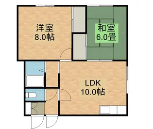 ステラ北野【103号室号室】の間取り