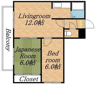 豊平コート【903号室】の間取り