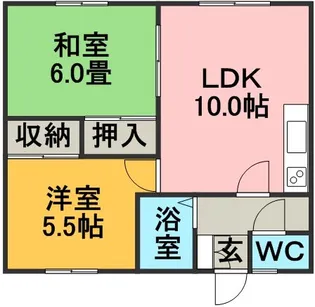 メゾンド・メッセ【302号室】の間取り