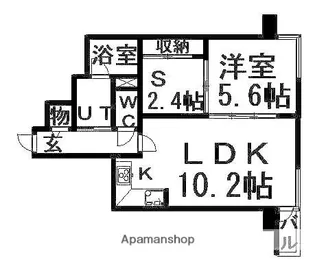 ドリームアベニュー広和NO,16【802号室】の間取り