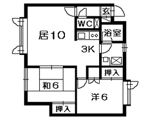 ラグ・ランジュ【201号室】の間取り