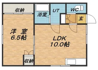 第2ときわマンション【02号室】の間取り