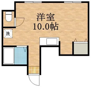 東札幌セントラル【205号室】の間取り